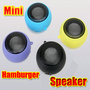 Mini Hamburger Speaker for iPhone iPod Laptop MP3 MP4