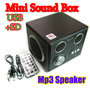 Mini Sound box/Boombox MP3 Mobile Speaker SD/USB