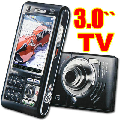 3.0' QVGA PDA Mobile Cell Phone GSM MP4 MP3 DV DC