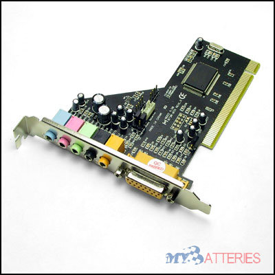 6 Channel 5.1 PCI 3D Surround Sound Card Charger