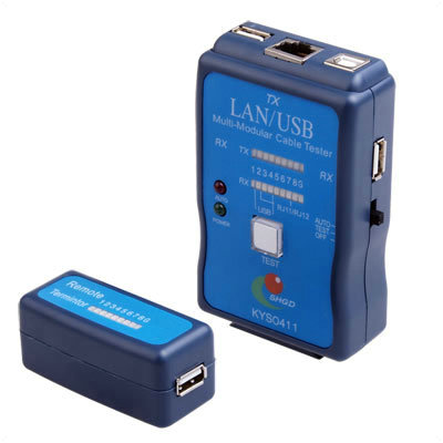 Cable Tester Lan Network Rj 45 Cat 5 Rj 11 Rj 12 Usb