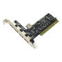 4+1 port USB2.0 High Speed PCI Card