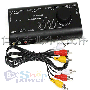 AV-Audio-Video Signal Switcher With S-Video Special Type Of Television Game Player 
