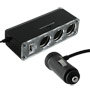 Universal USB 12V Car Cigarette Lighter Adapter 3 to 1 