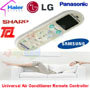 Lg Sharp Digital Universal A/C Remote Control Autotimer