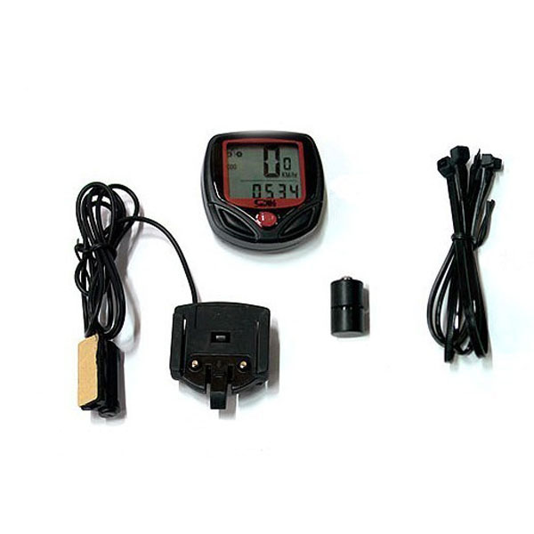 Waterproof Bike Bicycle Cycle Lcd Speed Computer