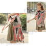 2013 Fashion PINK Light Weight Belt Chain Leopard Chiffon Thin Long Scarf