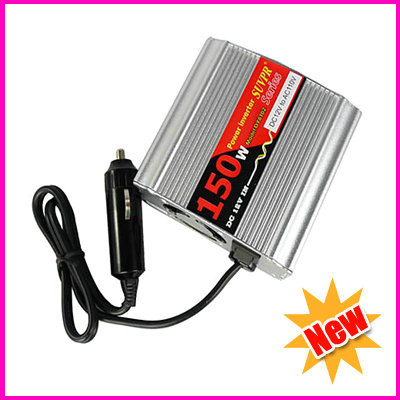 150W DC12V AC 110V Power CAR INVERTER Converter Adapter