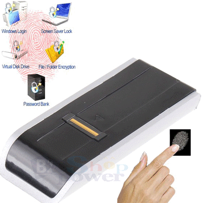 Laptop USB Biometric Fingerprint Reader Password Lock Security PC Computer
