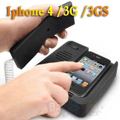 PhonexPhone Telephone Landline Dock Handset Retro Charger iPhone 3 4 4GS