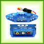 3 Way Audio Video AV RCA Switch Switcher Splitter+Cable