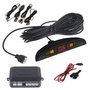 4 Parking Sensors LED Car Reverse Backup Radar Kit