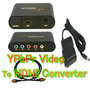 Component YPbPr Video Audio AV to HDMI Converter +Cable