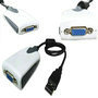 NEW USB 2.0 to VGA Adapter AV620 for Windows 7 XP Vista