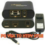 PC DVD VGA Video Audio to HDTV HDMI Converter Adapter