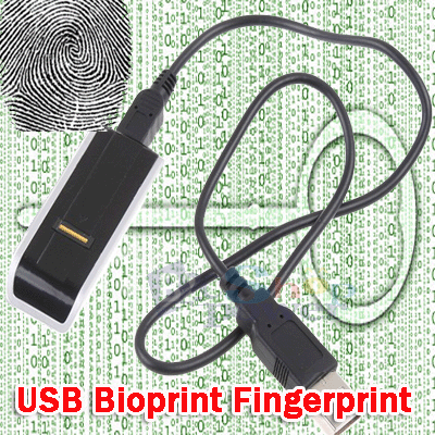 USB Biometric Fingerprint Reader Password Lock Security