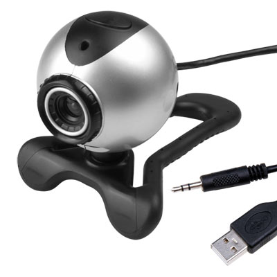 4.0M Pixels Sphere Web Camera with Microphone and Snapshot Button With Microphone