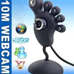 5.0M Pixels 6 LED Webcam + Mic for MSN Yahoo Skype